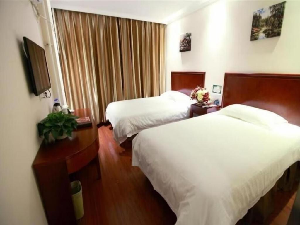 GreenTree Inn Beijing Miyun Changcheng Huandao Express Hotel Nanmujiayu Exterior foto