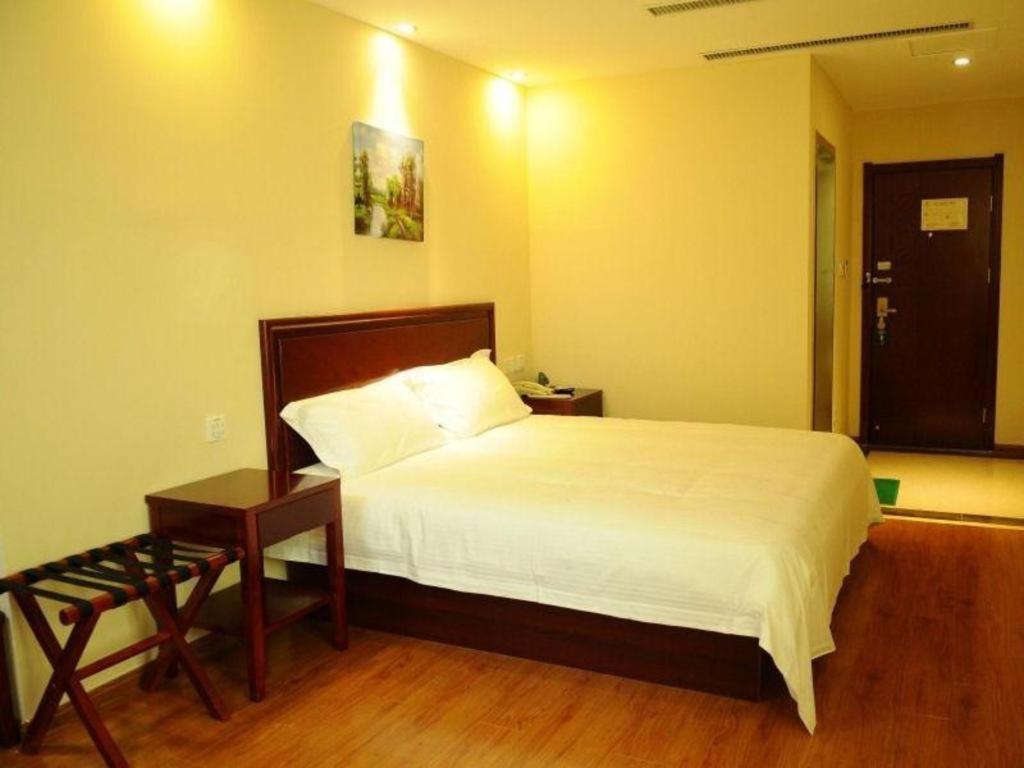 GreenTree Inn Beijing Miyun Changcheng Huandao Express Hotel Nanmujiayu Exterior foto