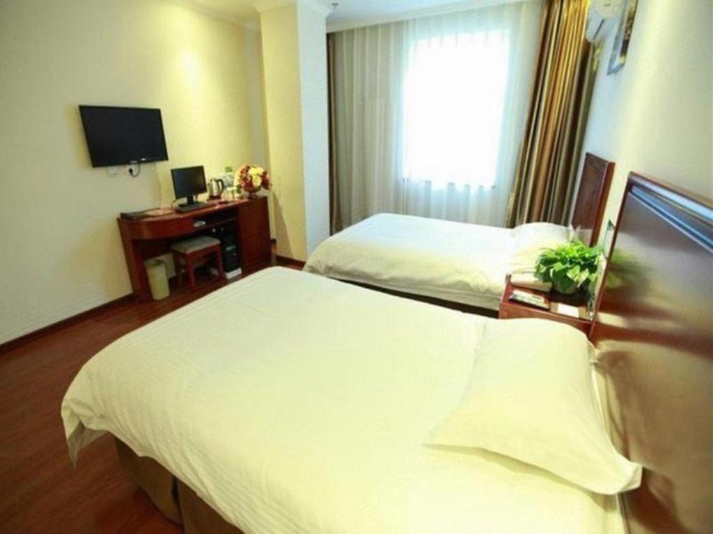 GreenTree Inn Beijing Miyun Changcheng Huandao Express Hotel Nanmujiayu Exterior foto