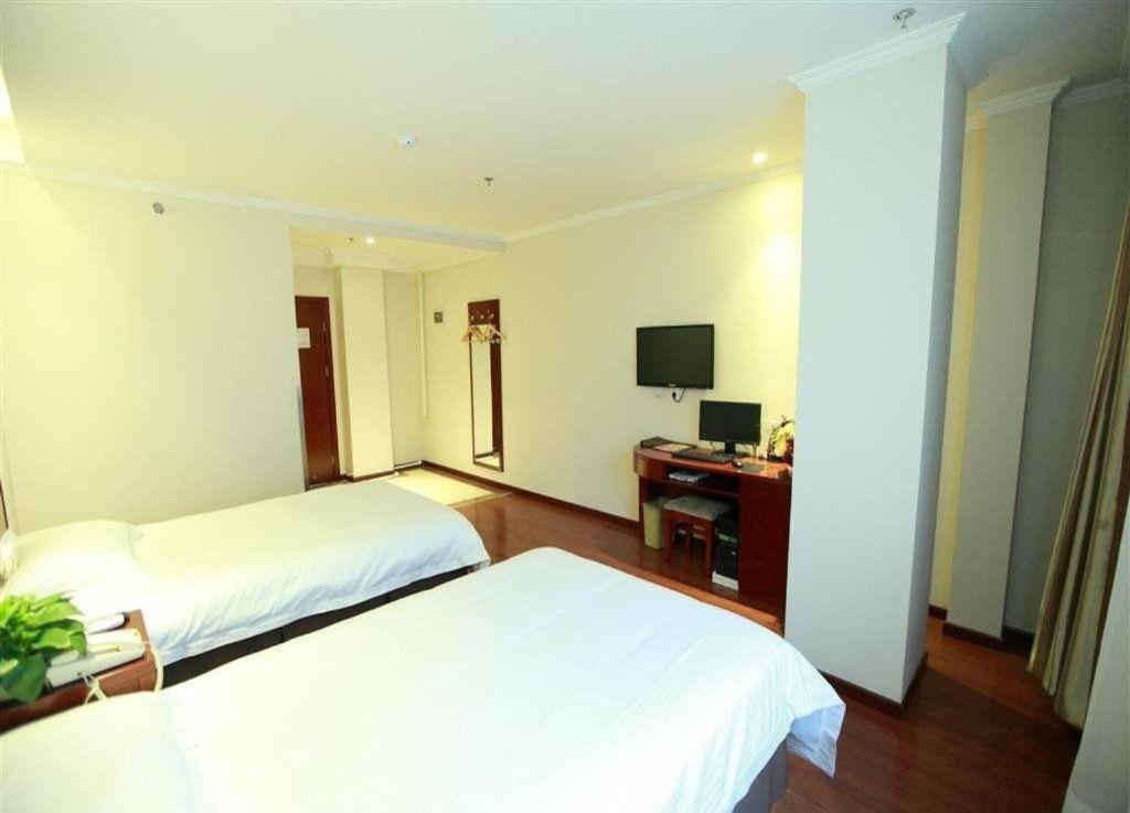 GreenTree Inn Beijing Miyun Changcheng Huandao Express Hotel Nanmujiayu Exterior foto