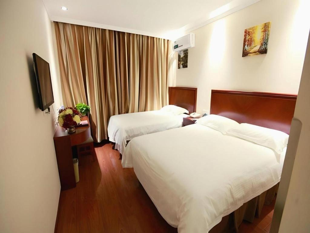 GreenTree Inn Beijing Miyun Changcheng Huandao Express Hotel Nanmujiayu Exterior foto