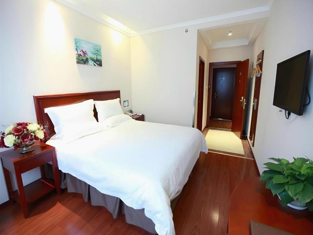 GreenTree Inn Beijing Miyun Changcheng Huandao Express Hotel Nanmujiayu Exterior foto