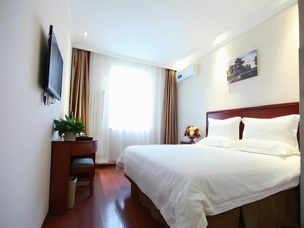 GreenTree Inn Beijing Miyun Changcheng Huandao Express Hotel Nanmujiayu Exterior foto