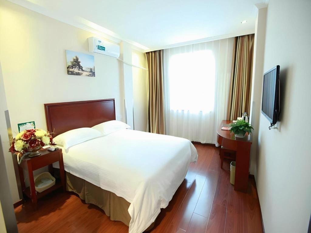 GreenTree Inn Beijing Miyun Changcheng Huandao Express Hotel Nanmujiayu Exterior foto