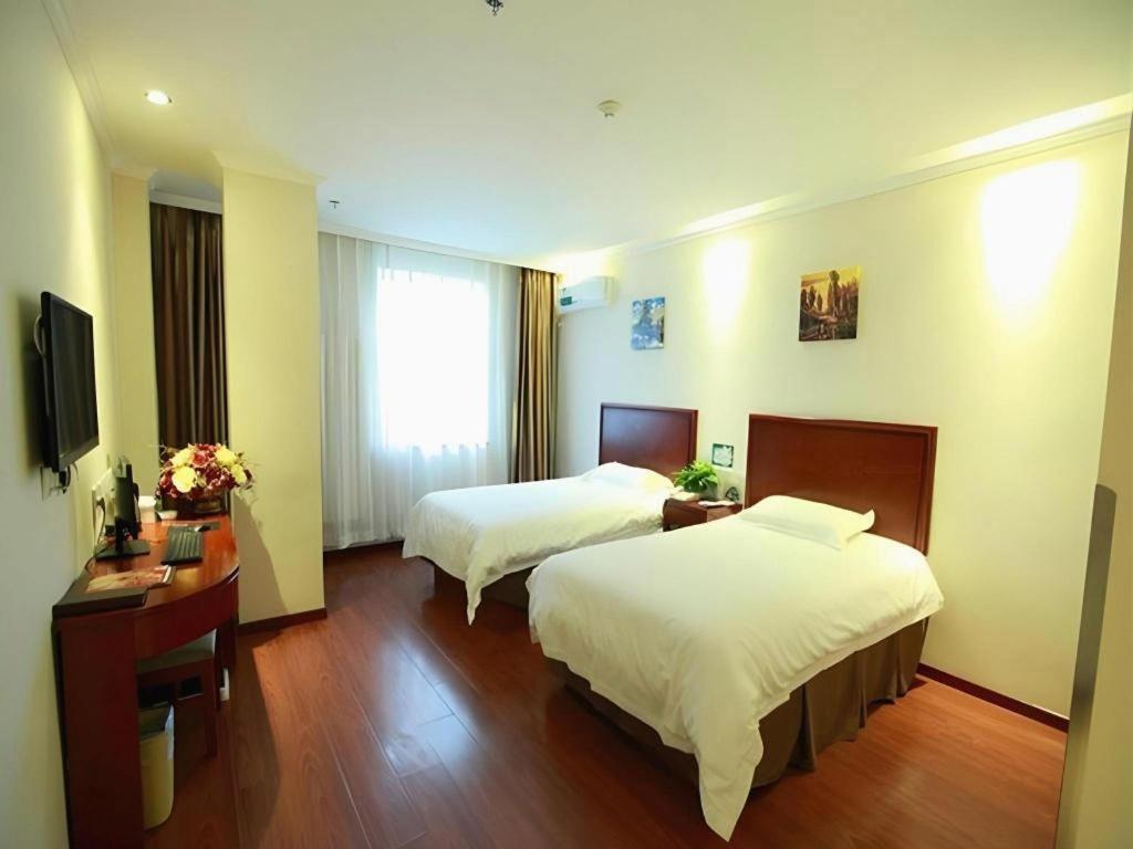 GreenTree Inn Beijing Miyun Changcheng Huandao Express Hotel Nanmujiayu Exterior foto