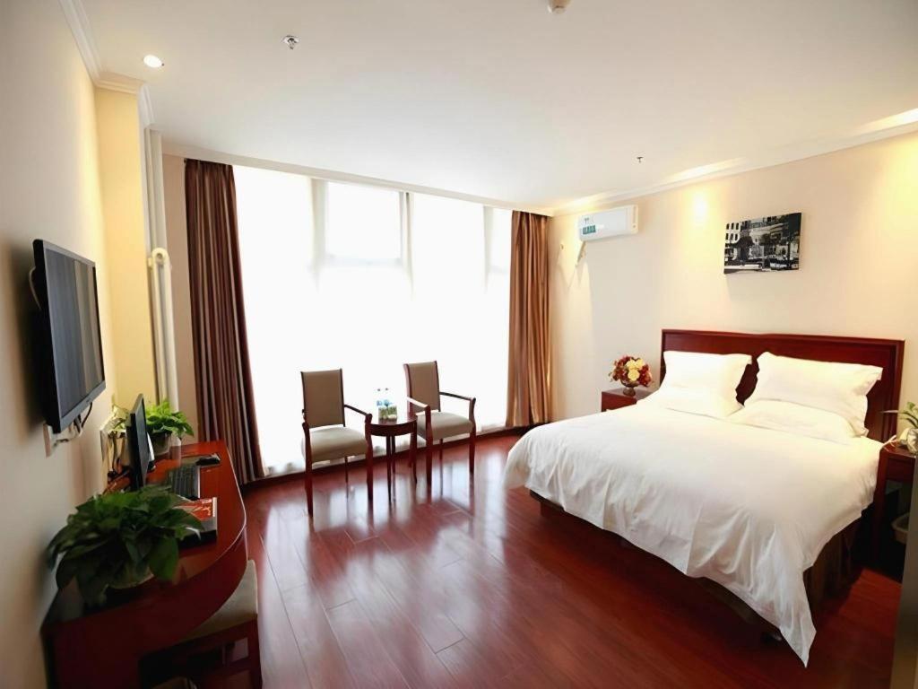 GreenTree Inn Beijing Miyun Changcheng Huandao Express Hotel Nanmujiayu Exterior foto