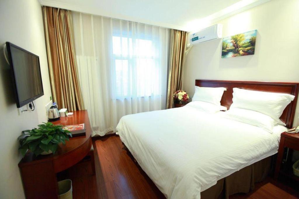GreenTree Inn Beijing Miyun Changcheng Huandao Express Hotel Nanmujiayu Exterior foto