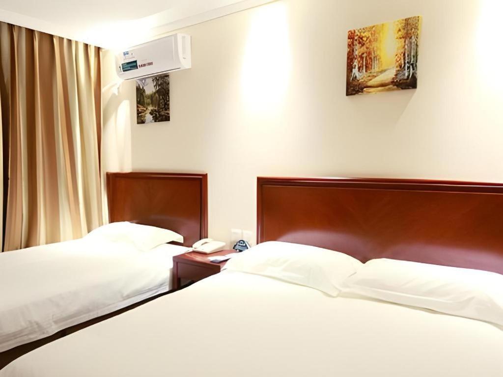 GreenTree Inn Beijing Miyun Changcheng Huandao Express Hotel Nanmujiayu Exterior foto