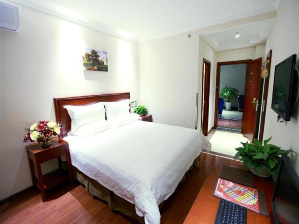 GreenTree Inn Beijing Miyun Changcheng Huandao Express Hotel Nanmujiayu Exterior foto