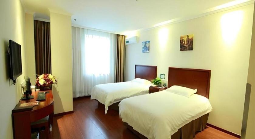GreenTree Inn Beijing Miyun Changcheng Huandao Express Hotel Nanmujiayu Exterior foto