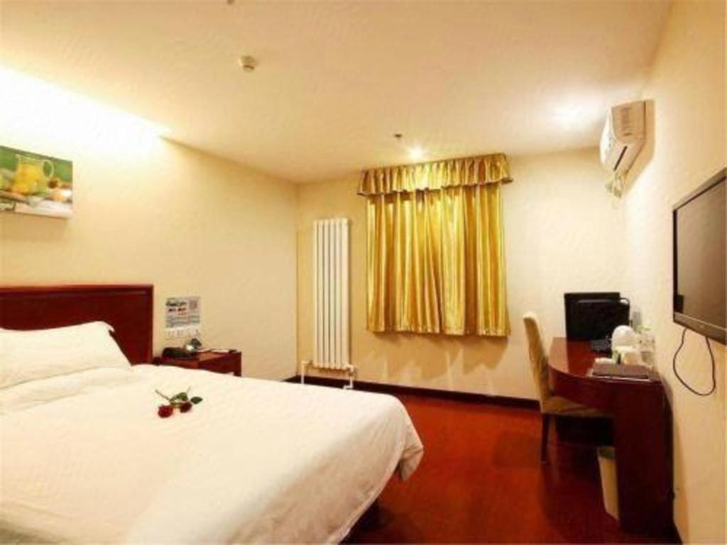 GreenTree Inn Beijing Miyun Changcheng Huandao Express Hotel Nanmujiayu Exterior foto